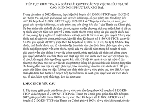 Kế hoạch 45/KH-UBND 2017 tiếp tục kiểm tra rà soát giải quyết vụ việc khiếu nại tố cáo Quảng Ninh