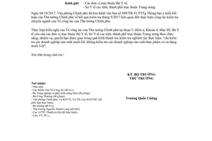 Công văn 6134/BYT-PC 2017 thực hiện ý kiến Tổ công tác của Thủ tướng liên quan đến muối I-ốt