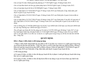 Quyết định 29/2017/QĐ-UBND quy định khu vực dự án có ý nghĩa quan trọng trong đô thị Vũng Tàu