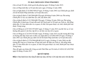 Quyết định 41/2017/QĐ-UBND Quy chế bảo vệ bí mật nhà nước Vĩnh Phúc