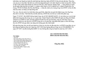 Công văn 1013/TTr-NV2 2017 triển khai công tác thanh tra dạy thêm học thêm và thu chi đầu năm học