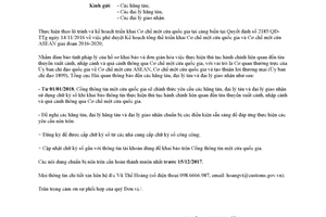 Công văn 7392/TCHQ-CNTT 2017 áp dụng chữ ký số Cơ chế một cửa quốc gia tại cảng biển