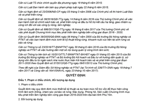 Quyết định 49/2017/QĐ-UBND định mức thiết kế kỹ thuật thực hiện công trình lâm sinh Phú Yên