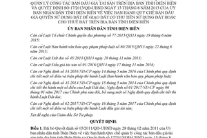 Quyết định 28/2017/QĐ-UBND bãi bỏ Quyết định 05/2011/QĐ-UBND và 17/2013/QĐ-UBND Điện Biên