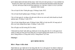 Nghị định 122/2017/NĐ-CP cơ chế quản lý tài chính đánh giá doanh nghiệp kinh doanh xổ số