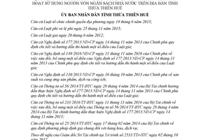 Quyết định 94/2017/QĐ-UBND giá tối đa thu gom rác thải sinh hoạt sử dụng nguồn vốn ngân sách Huế