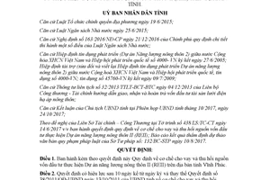 Quyết định 45/2017/QĐ-UBND thu hồi nguồn vốn đầu tư Dự án năng lượng nông thôn II Vĩnh Phúc