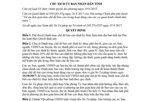 Quyết định 3790/QĐ-UBND 2017 phê duyệt Danh mục chế độ báo cáo định kỳ thực hiện Bình Định