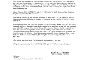 Công văn 7431/TCHQ-TXNK 2017 phân loại bộ nguồn IPS