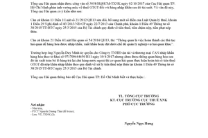 Công văn 7515/TCHQ-TXNK 2017 thuế giá trị gia tăng đối với hàng nhập khẩu sau đó tái xuất