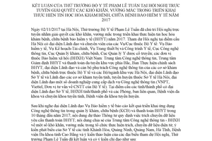 Thông báo 1228/TB-BYT 2017 kết luận Thứ trưởng Bộ Y tế tin học hóa khám chữa bệnh bảo hiểm y tế