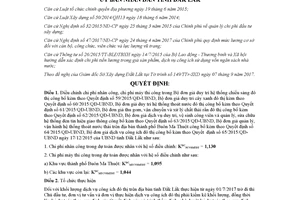 Quyết định 30/2017/QĐ-UBND điều chỉnh chi phí nhân công trong bộ đơn giá công ích đô thị Đắk Lắk