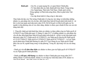 Công văn 9269/BKHĐT-TH 2017 tổng kết tình hình thực hiện Nghị quyết 01/NQ-CP