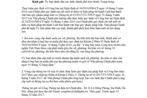 Công văn 11486/VPCP-TTĐT 2017 cung cấp thông tin thực hiện quy định về Công báo