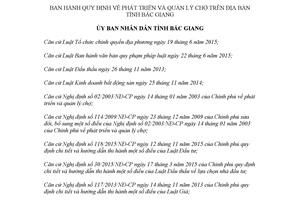 Quyết định 38/2017/QĐ-UBND Quy định về phát triển và quản lý chợ Bắc Giang