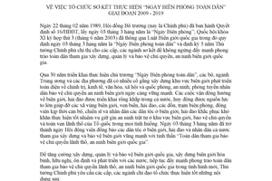 Chỉ thị 42/CT-TTg 2017 sơ kết thực hiện ngày Biên phòng toàn dân