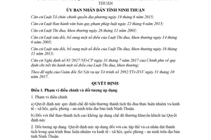 Quyết định 113/2017/QĐ-UBND chế độ tiền thưởng thi đua thực hiện nhiệm vụ kinh tế Ninh Thuận