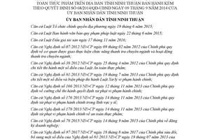 Quyết định 118/2017/QĐ-UBND sửa đổi Quyết định 68/2014/QĐ-UBND Ninh Thuận