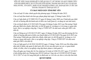 Quyết định 53/2017/QĐ-UBND sửa đổi Phụ lục kèm theo Quyết định 09/2017/QĐ-UBND Phú Yên