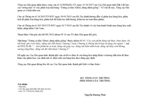 Công văn 7675/TCHQ-TXNK 2017 áp mã mặt hàng Trứng cá tầm Xiberi dùng nhân giống