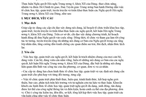 Hướng dẫn 51-HD/BTGTW 2017 quán triệt Nghị quyết Hội nghị Trung ương 6 khóa XII của Đảng