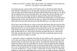 Chỉ thị 07/CT-VKSTC 2017 nâng cao chất lượng hiệu quả công tác kiểm sát thi hành án dân sự