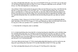 Công văn 5344/TXNK-CST 2017 quy định thuế giá trị gia tăng đối với hàng hóa nhập sau đó xuất khẩu