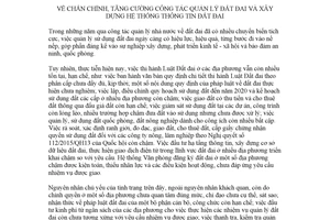 Chỉ thị 01/CT-TTg 2018 chấn chỉnh tăng cường công tác quản lý đất đai