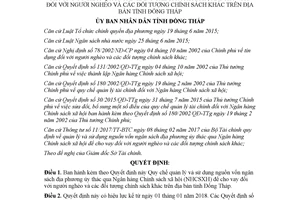 Quyết định 52/2017/QĐ-UBND sử dụng vốn ngân sách ủy thác qua Ngân hàng để cho vay Đồng Tháp
