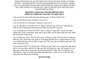 Nghị quyết 126/2017/NQ-HĐND sửa đổi Nghị quyết 56/2016/NQ-HĐND Đà Nẵng