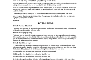 Thông tư 51/2017/TT-BGTVT đăng kiểm viên nhân viên nghiệp vụ đăng kiểm tàu biển