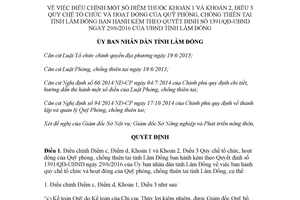 Quyết định 14/QĐ-UBND 2018 điều chỉnh Quyết định 1391/QĐ-UBND Lâm Đồng