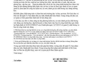 Công văn 64/BGDĐT-CSVC 2018 bảo trì cơ sở vật chất trường học đảm bảo an toàn cho học sinh