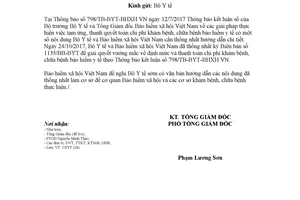 Công văn 5586/BHXH-CSYT 2017 hướng dẫn thanh toán chi phí khám chữa bệnh bảo hiểm y tế