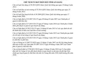 Quyết định 3949/QĐ-UBND 2017 Đồ án Điều chỉnh quy hoạch quản lý chất thải rắn An Giang