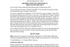 Nghị quyết 22/2017/NQ-HĐND sửa đổi 70/2012/NQ-HĐND Quy hoạch phát triển giáo dục Nghệ An