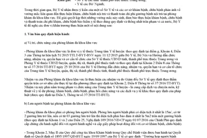 Công văn 618/BYT-KCB 2018 khám chữa bệnh tại phòng khám đa khoa khu vực