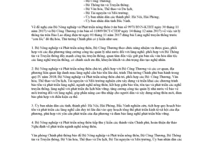 Công văn 833/VPCP-NN 2018 nghiên cứu xử lý thông tin báo Làng nghề truyền thống