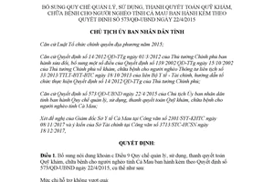 Quyết định 2116/QĐ-UBND 2017 Quy chế quản lý Quỹ khám chữa bệnh cho người nghèo Cà Mau
