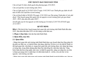 Quyết định 4848/QĐ-UBND 2017 phê duyệt Quy hoạch mạng lưới quan trắc môi trường Bình Định