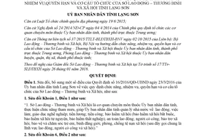 Quyết định 05/2018/QĐ-UBND sửa đổi Quyết định 16/2016/QĐ-UBND Lạng Sơn