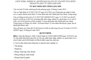 Quyết định 08/2018/QĐ-UBND sửa đổi Quyết định 14/2016/QĐ-UBND Lạng Sơn