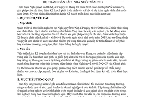 Kế hoạch 02/KH-UBND 2018 giải pháp thực hiện Kế hoạch phát triển kinh tế xã hội Tuyên Quang