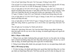 Thông tư 21/2017/TT-NHNN phương thức giải ngân vốn cho vay của tổ chức tín dụng với khách hàng