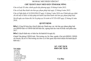 Quyết định 159/QĐ-UBND 2018 Danh mục văn bản hết hiệu lực Hội đồng nhân dân Đắk Nông