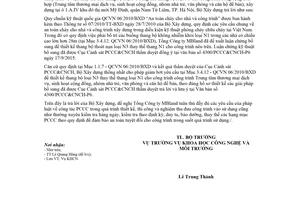 Công văn 93/BXD-KHCN 2018 hướng dẫn áp dụng Quy chuẩn kỹ thuật quốc gia QCVN 06:2010/BXD