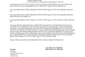 Công văn 536/TCT-CS 2018 chính sách thuế giá trị gia tăng