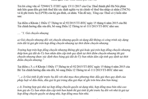 Công văn 420/TCT-TNCN 2018 chính sách thuế thu nhập cá nhân lệ phí trước bạ hộ gia đình cá nhân