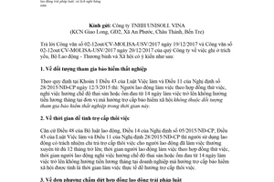 Công văn 585/LĐTBXH-PC 2018 giải đáp vướng mắc về bảo hiểm thất nghiệp trợ cấp thôi việc