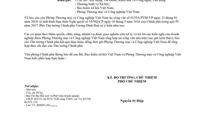 Công văn 1655/VPCP-ĐMDN 2018 kiến nghị của doanh nghiệp tháng 12 năm 2017